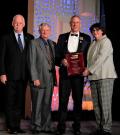 Rick Lucy with his LETR award.