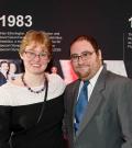 Special Olympics Canada Athletes of the Year Tyler Haddad and Ellen MacNearney.