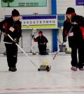 SOBC – Sunshine Coast athlete Shelley McCuaig (left) competing at the 2019 SOBC Winter Games. Photo by Pat Stuart. 