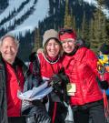 Ray Huson with Special Olympics BC athletes