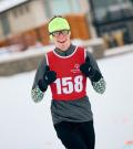 Torben smiling with thumbs up wearing his snowshoeing gear