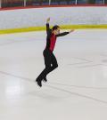 Emile on the ice