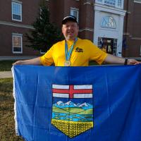 Team Alberta golfer, Paul Oldridge