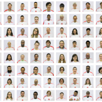 A collage of Team Canada headshots.