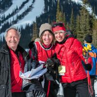 Ray Huson with Special Olympics BC athletes