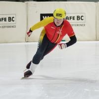 Special Olympics speed skater Ian Walgren