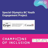 Special Olympics BC Youth Enagement Project