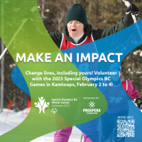 Special Olympics BC Games volunteer promotional image