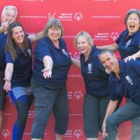 Special Olympics Team BC 2024 snowshoeing coaches
