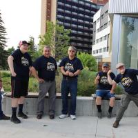 Mark Hearrt and his Team Alberta 2024 curling team. 