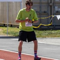 SOBC athlete yelling in excitement
