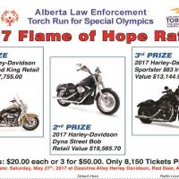 2017 Flame of Hope Harley Raffle