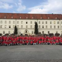 Team Canada in Front 