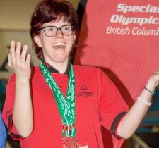2019 Special Olympics BC Games 5-pin bowling medallist