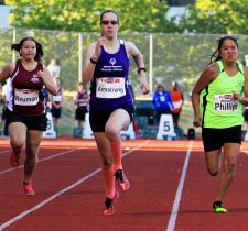 Special Olympics BC sprinters