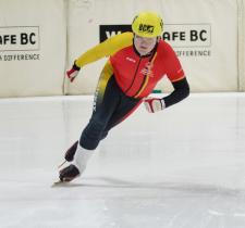 Special Olympics speed skater Ian Walgren