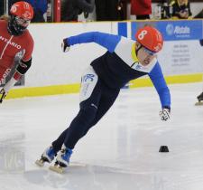 Special Olympics Team BC 2020 speed skater Nicky Chow