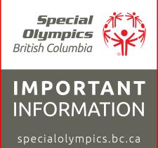 Important information from Special Olympics BC