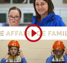 Family Affair video title screen.