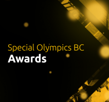 Special Olympics BC Awards graphic