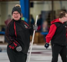 SOBC smiling athlete