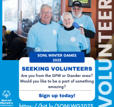 Seeking Volunteers Winter Games 2023