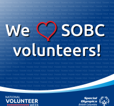 National Volunteer Week graphic saying We heart SOBC volunteers!