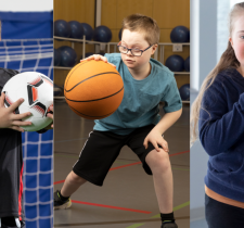Special Olympics athletes pose for the Sobeys campaign.