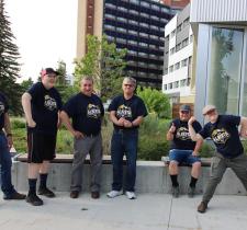 Mark Hearrt and his Team Alberta 2024 curling team. 