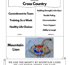 SO Team BC 2024 Cross country skiing Coat of Arms