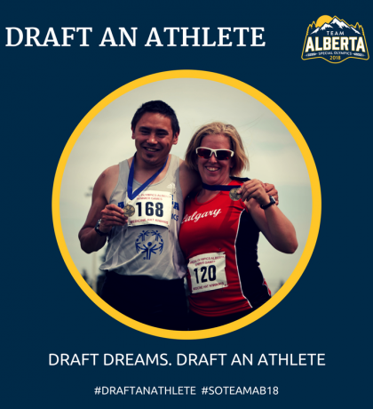 Draft an Athlete Month Team Alberta 2018