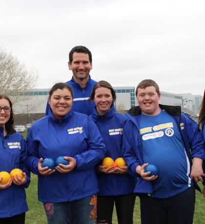 BCHS Chargers Unified Bocce team