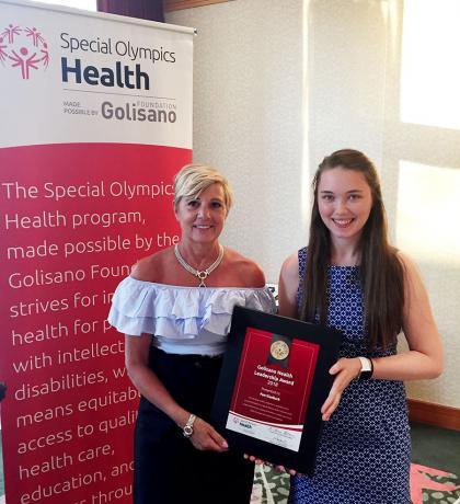 Golisano Health Leadership Award