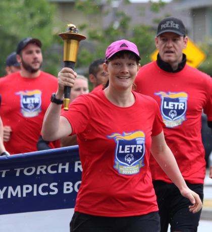 Special Olympics BC – Delta athlete Kim Davies