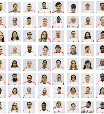 A collage of Team Canada headshots.