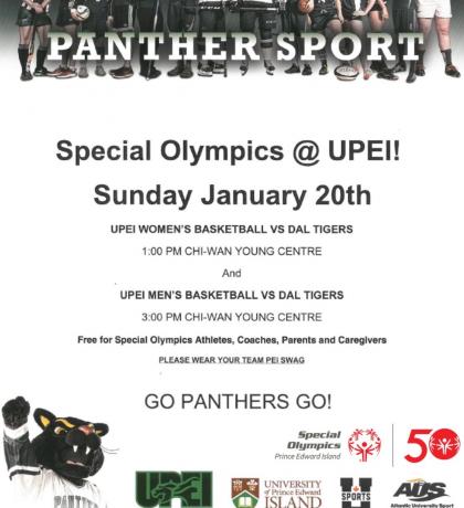 Special Olympics at UPEI