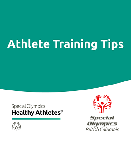 Graphic: Athlete training tips