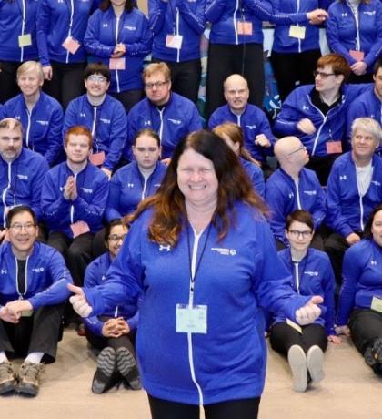 Special Olympics BC β North Shore volunteer Tracy Evans