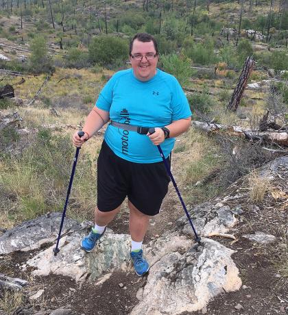 Special Olympics athlete Roy Stephens