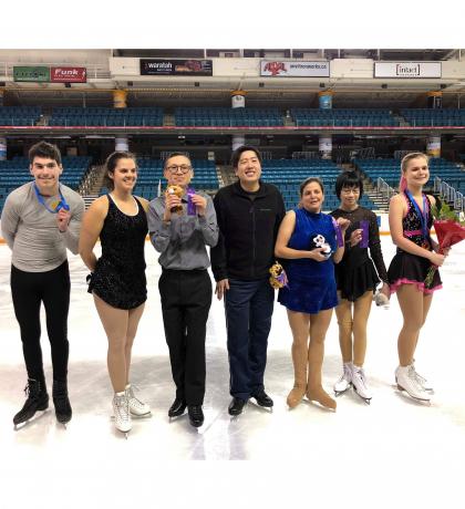 Special Olympics athletes wrapping up the 2018 BC Winter Games in Kamloops. 