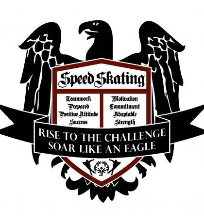 Special Olympics Team BC 2020 Speed Skating Coat of Arms