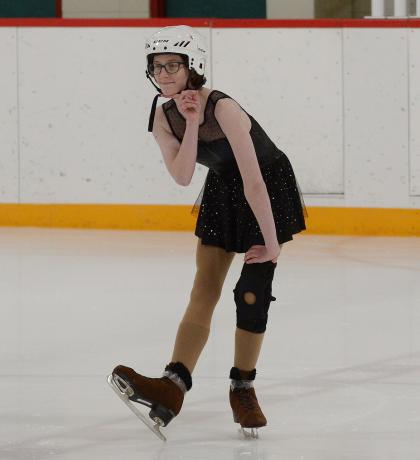 Special Olympics BC figure skater at 2020 BC Games