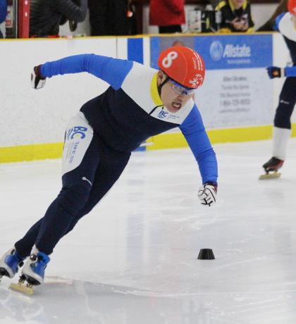 Special Olympics Team BC 2020 speed skater Nicky Chow