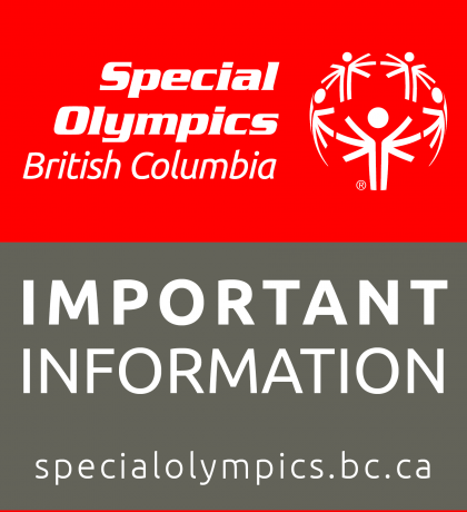 Special Olympics BC health information