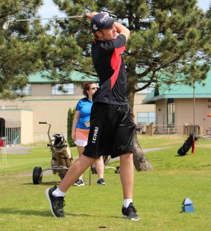 Special Olympics BC athlete Matthew Hender