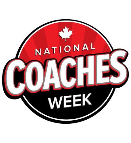 National Coaches Week badge graphic.