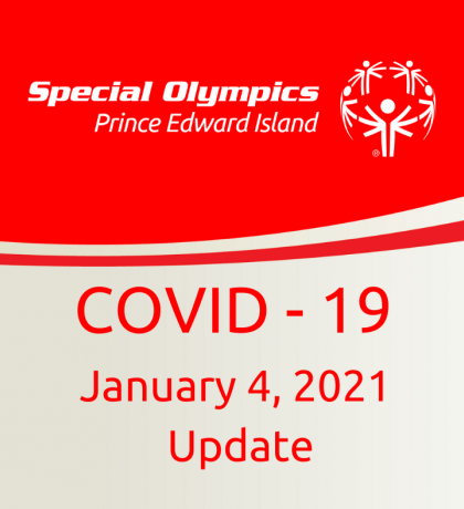 Special Olympics PEI, COVID-19 Update