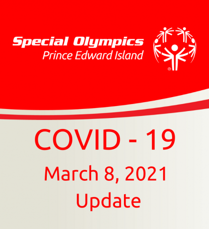 Special Olympics PEI, COVID-19 Update