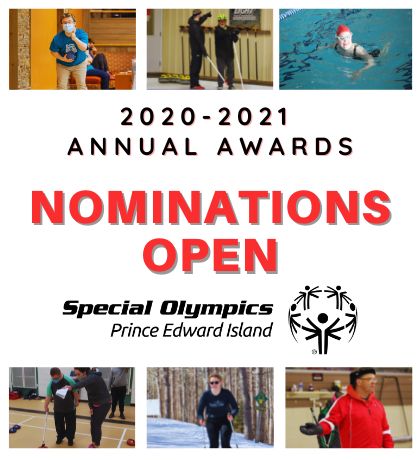 Special Olympics PEI, Annual Awards