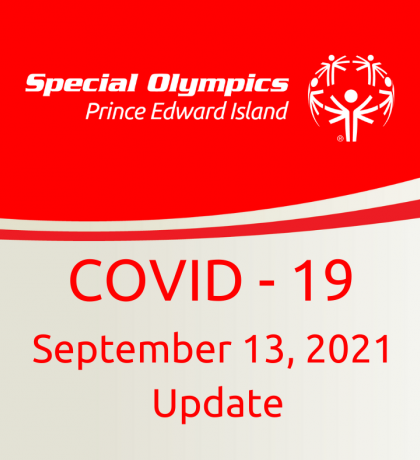 Special Olympics PEI, COVID 19 Update